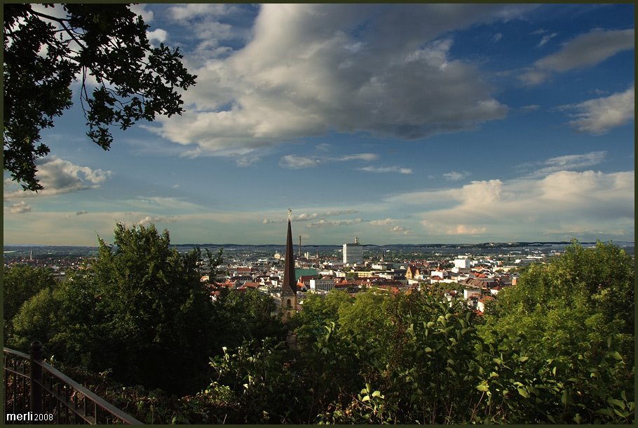 merli: Blick auf Bielefeld