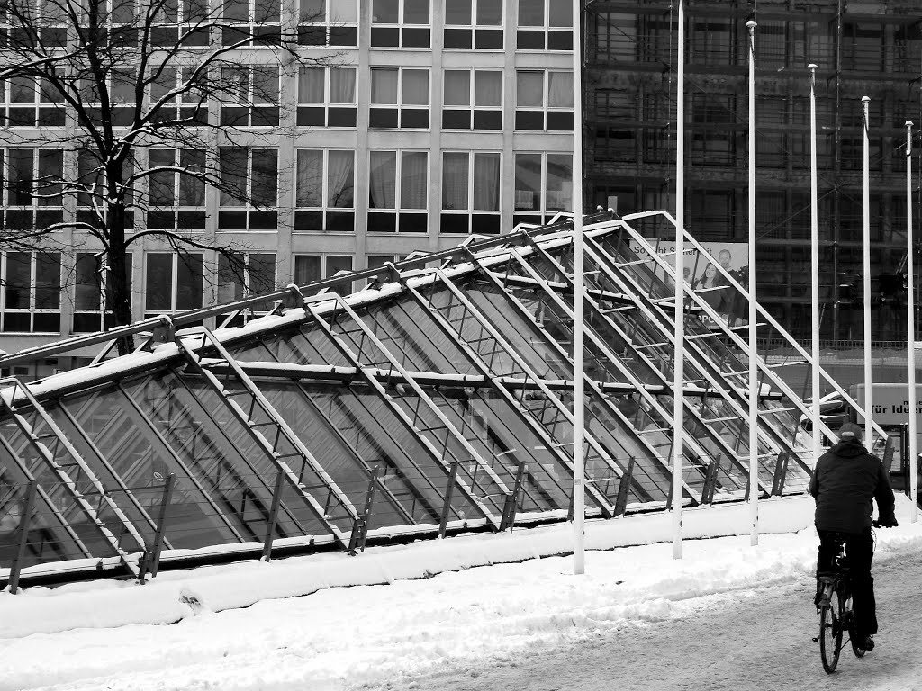 In Bielefeld im Winter