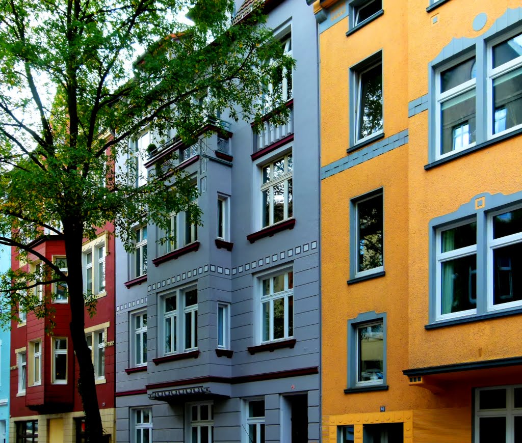 In der Ravensberger Straße ist es bunt