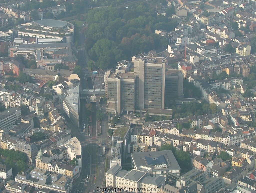 Stadthaus aus Helicopter