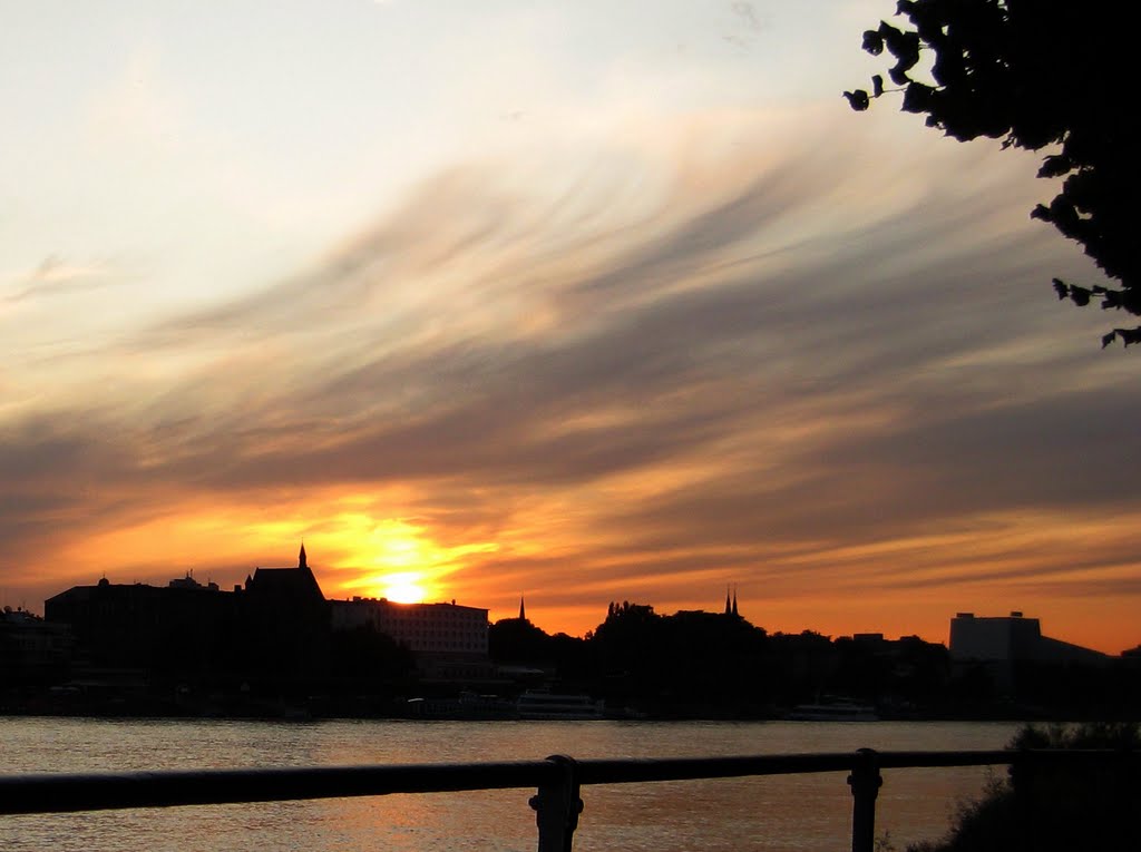 Sunset in Bonn