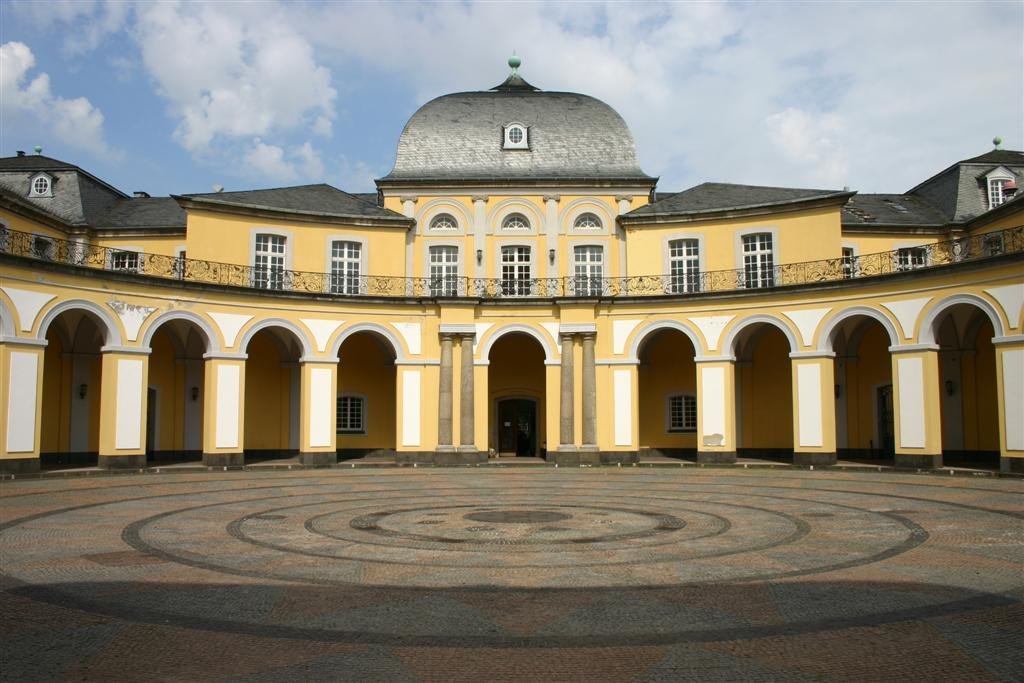 Bonn, Poppelsdorfer Schloss Innenhof