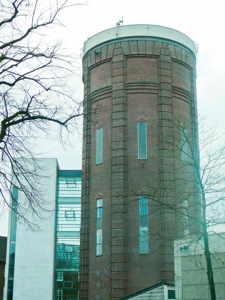 {©RH} ehemaliger Wasserturm in Bocholt