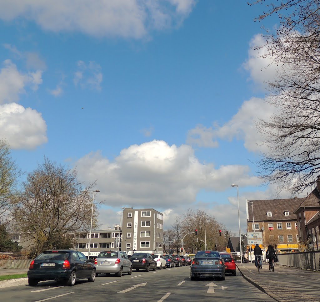 Bundesstraße in Bocholt