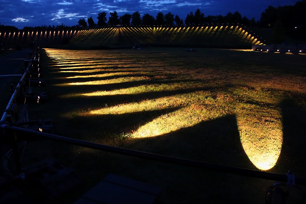 Ruhrtriennale - PULSE PARK von Rafael Lozano-Hemmer