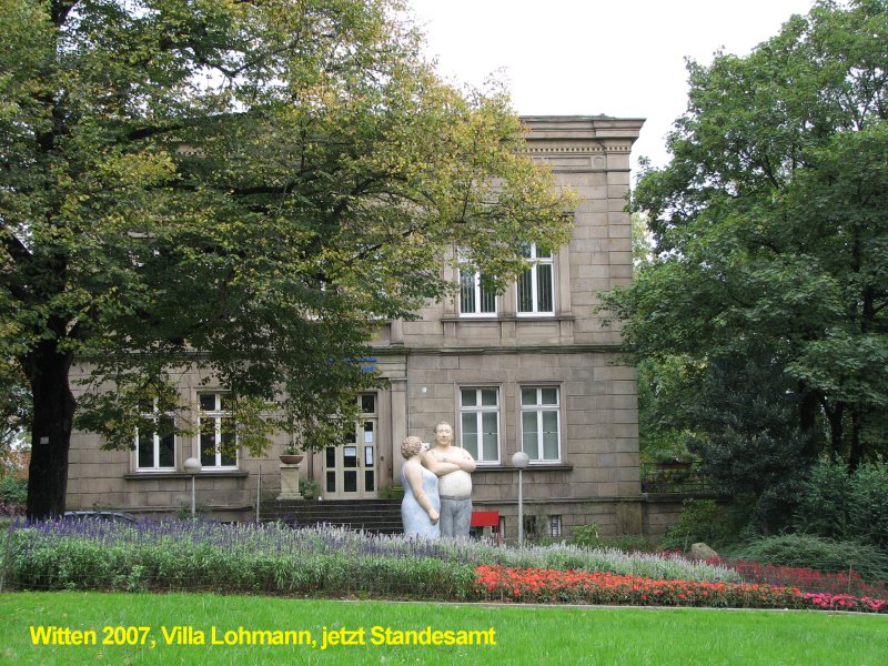Witten: Villa Lohmann (ehemal.Standesamt)
