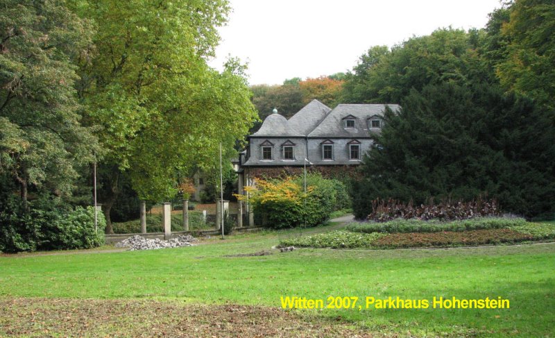 Witten heute: Parkhaus Hohenstein