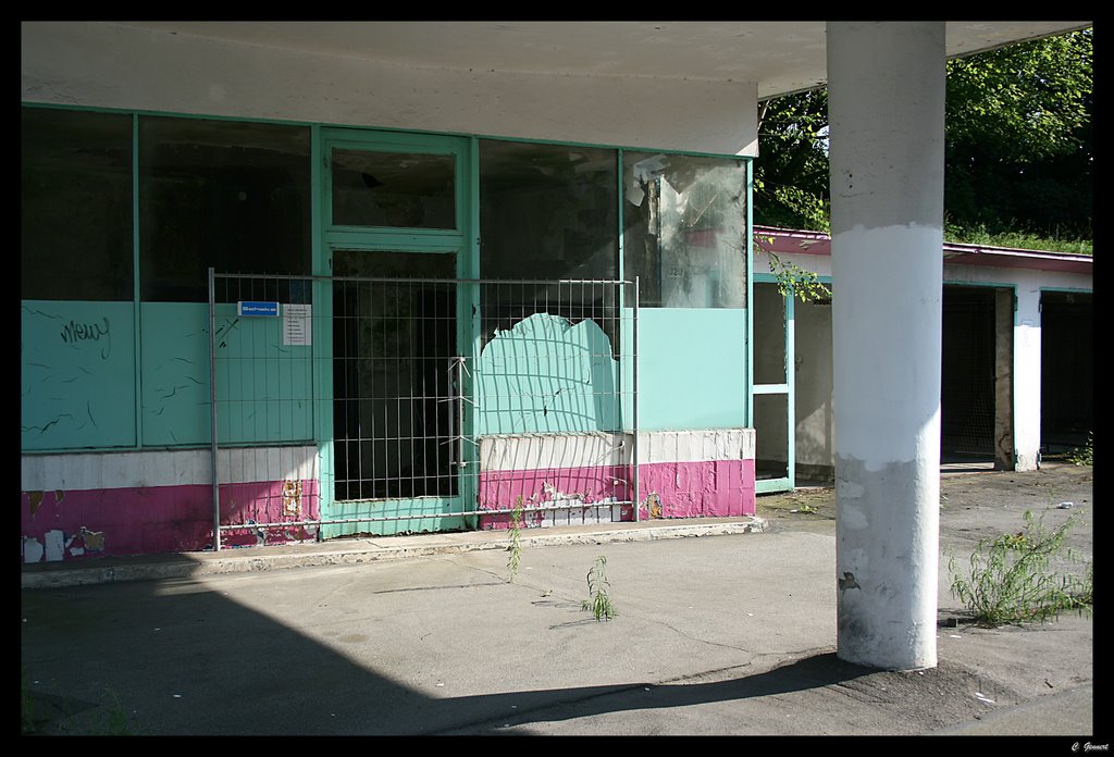 ehemalige Tankstelle Wittensteinstraße, abandoned gas station in Wuppertal