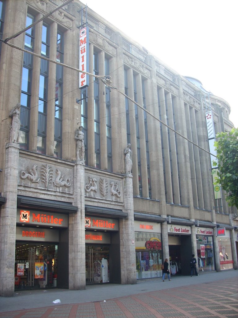 Gelsenkirchen-Altstadt ( WEKA-Karree ) Bahnhofstr.  Juni 2009