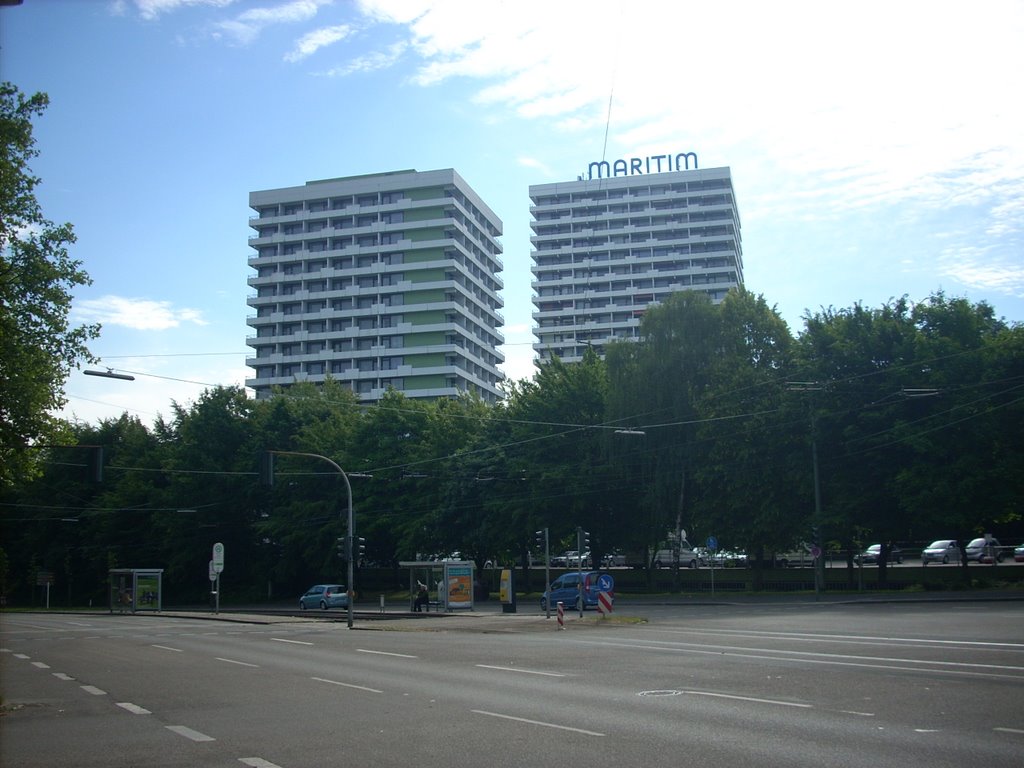 Gelsenkirchen-Altstadt ( Maritim Hotel ) Feldmarkstr.  Juni 2009
