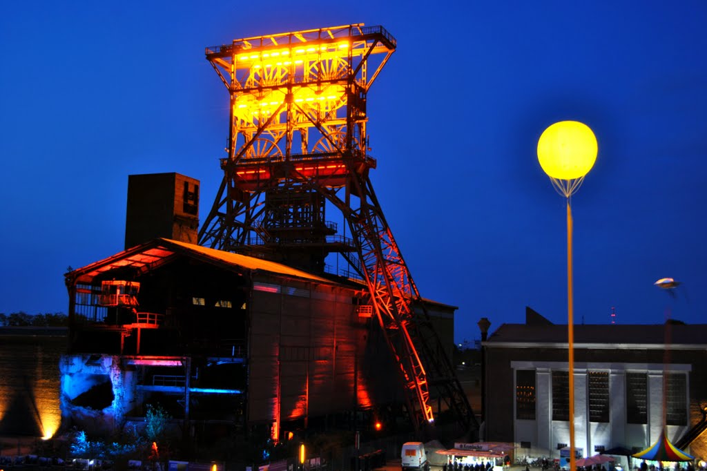 ¤{B} Abendstimmung! Drachenfest und Schachtzeichen Zeche Consol