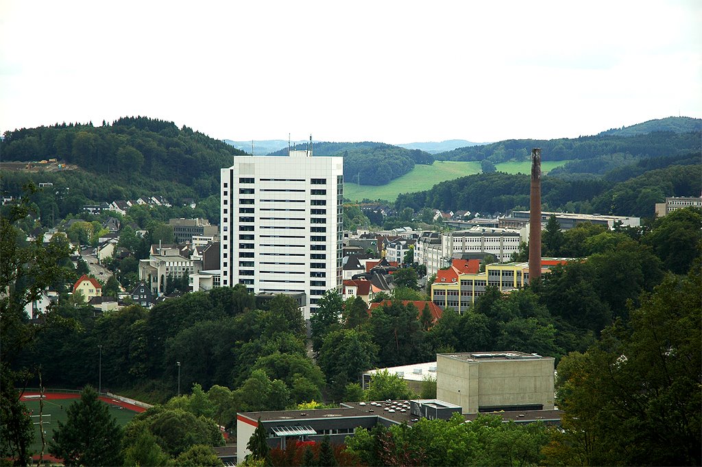 Blick auf Gummersbach