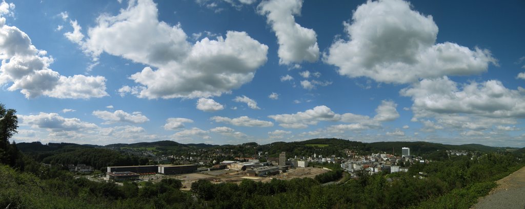 Gummersbach from Belvedere