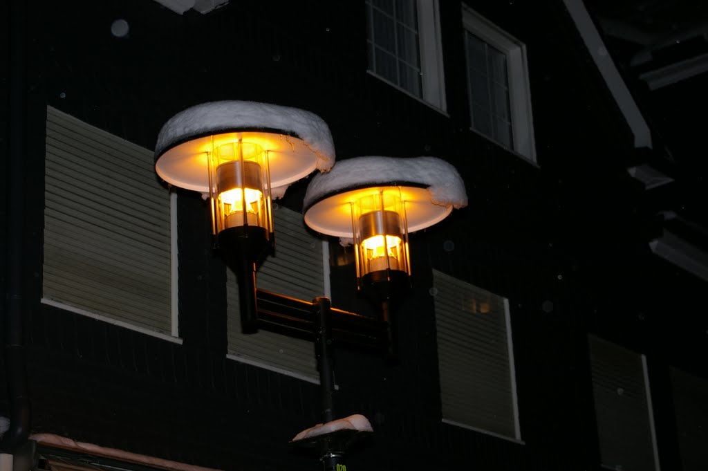 Lampe mit Hut