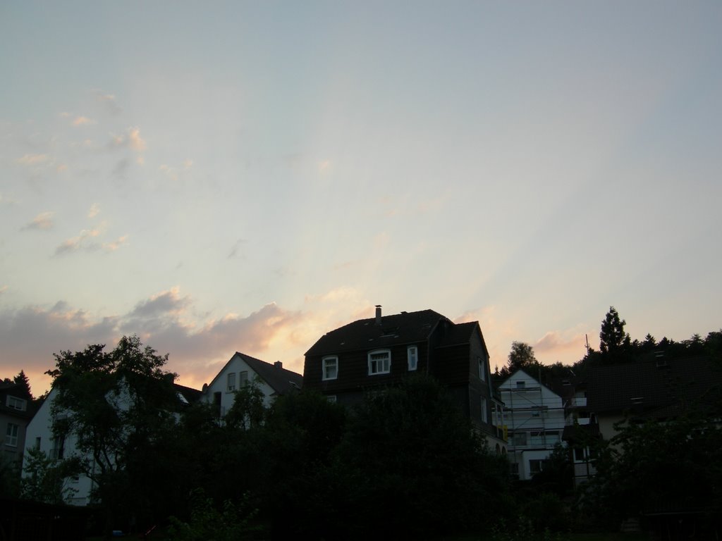 Sundown in Gummersbach
