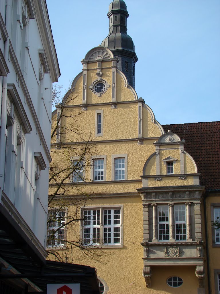 Gütersloh ( Amtsgericht Gütersloh,erbaut: 1908) Moltkestraße. September 2011