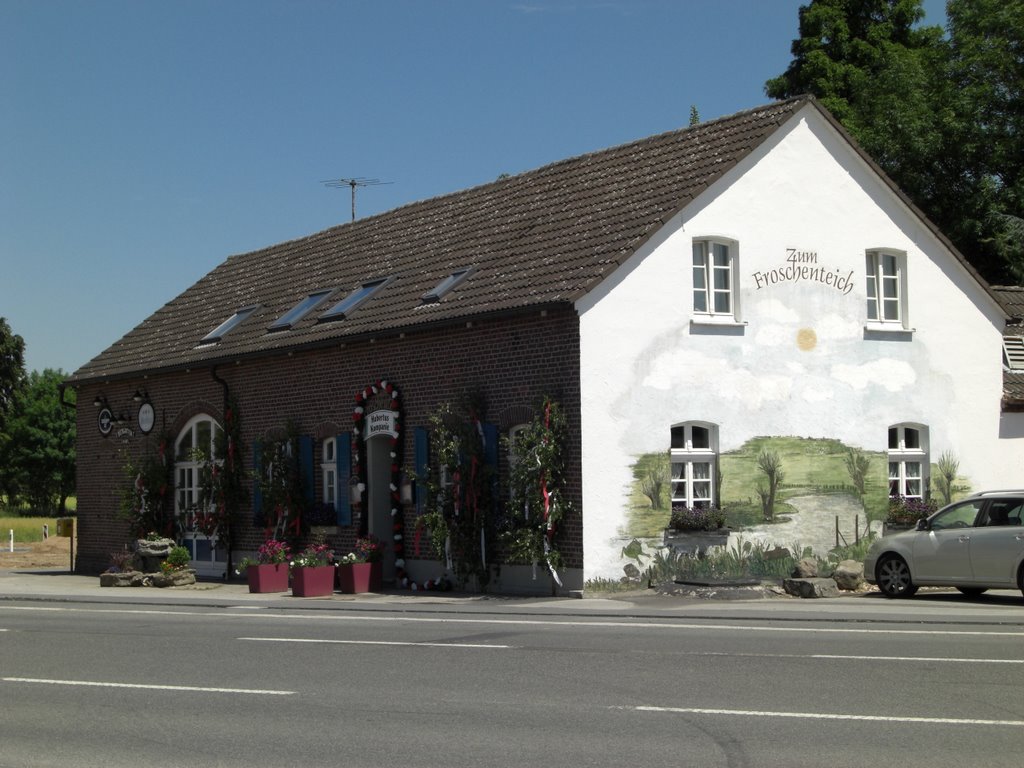 Gaststätte "Zum Froschenteich" (Blick nach NNO)