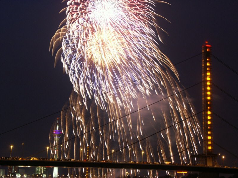Oberkassel - Feuerwerk 2007