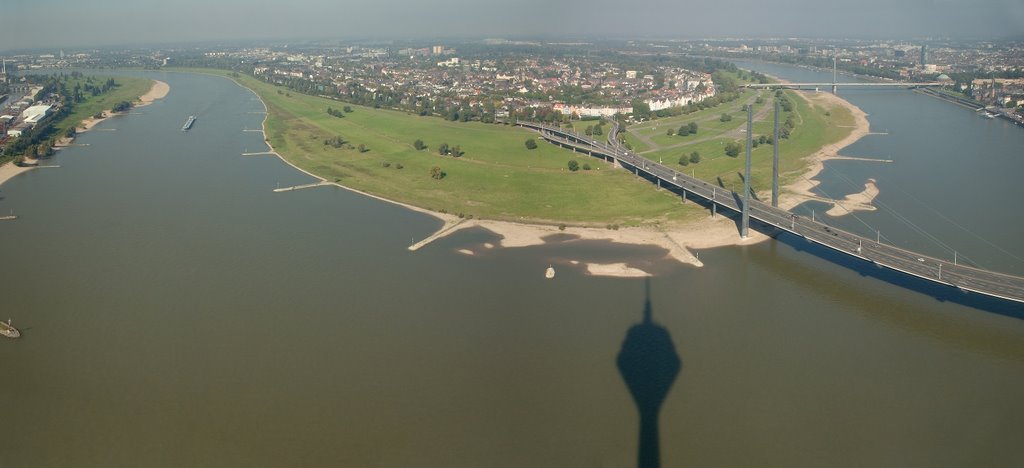 Panoramic view of Oberkassel