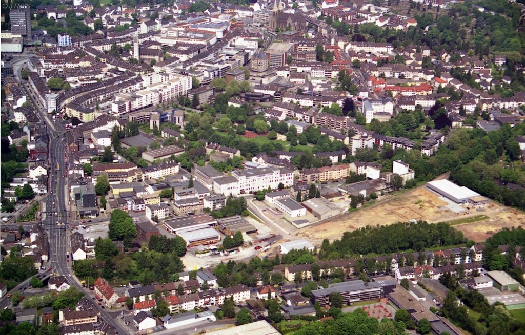 Innenstadt Solingen, Luftbild