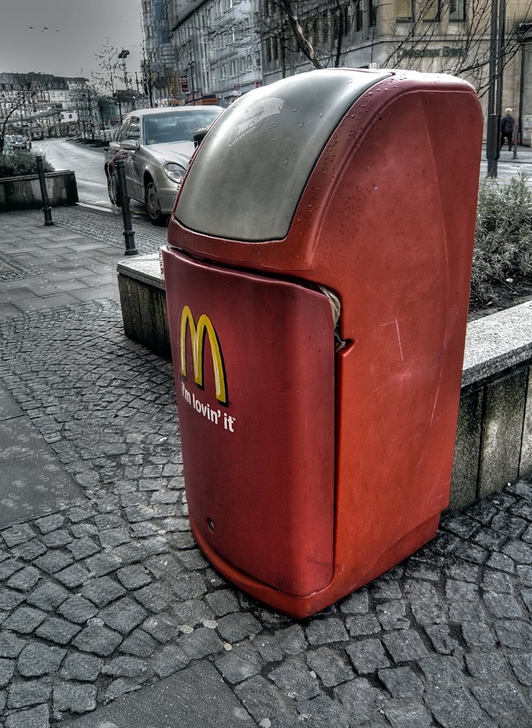 Damals noch in Rot