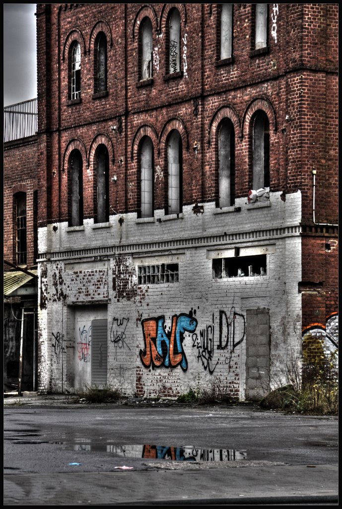 Eines der seltenen "Ralf-Graffitis"