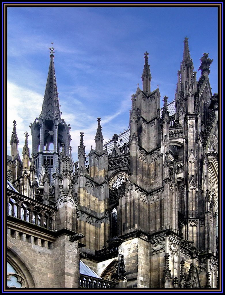 Der Kölner Dom, das Wahrzeichen der Stadt.