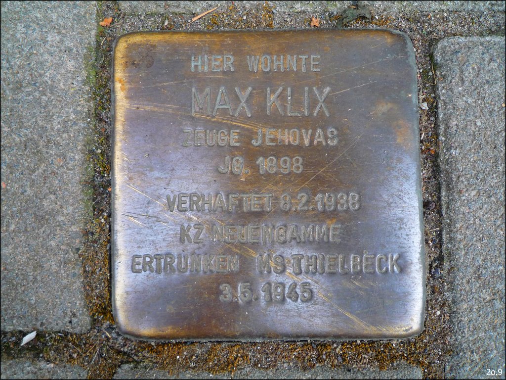 Stolperstein Köln, Max Klix