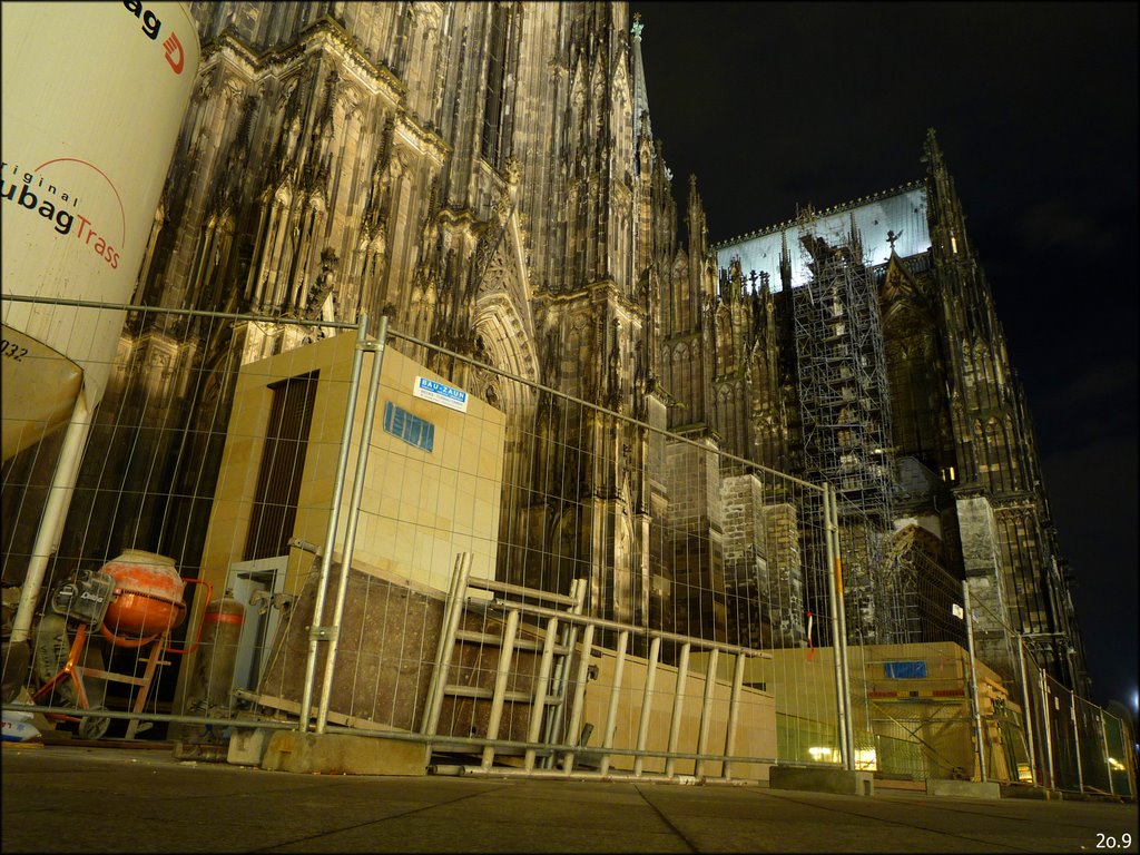 Dom Baustelle Köln - Cathedrals construction place Cologne