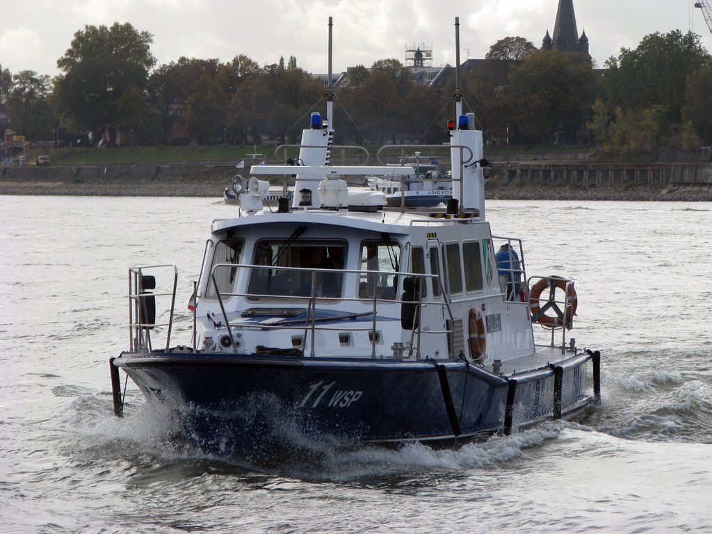 Wasserschutzpolizei in Action