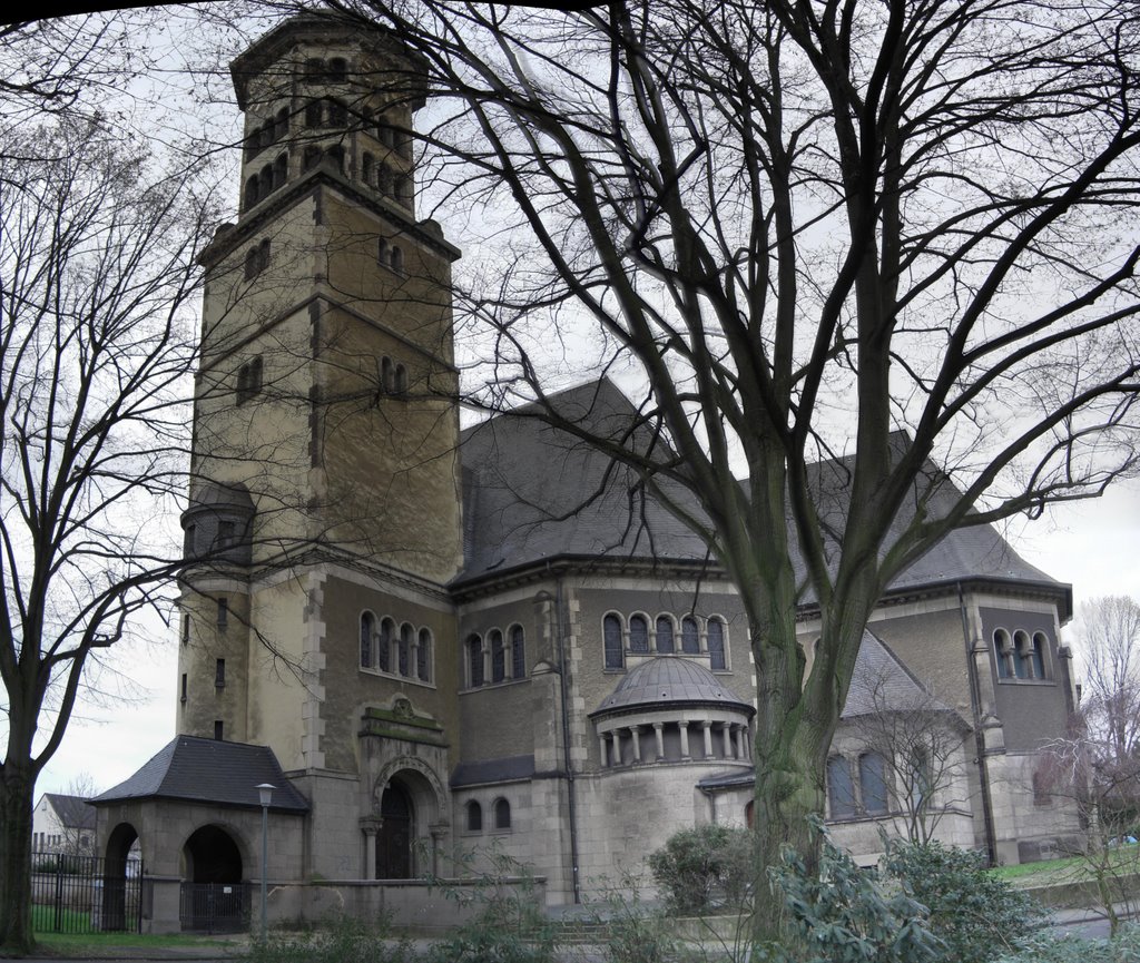Panorama von St.Heinrich in Krefeld-Uerdingen