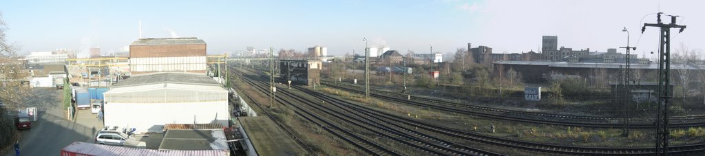 Blick von der Uerdinger Brücke (Blick nach NO)