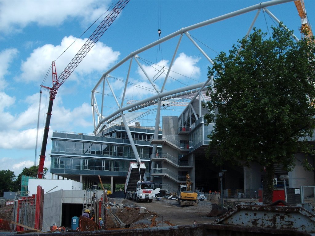 Umbau BayArena Leverkusen 08.06.2009 (6425)
