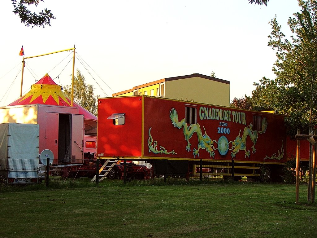 Lippstadt, Nussbaumallee - Gastspiel des Circus Trumpf