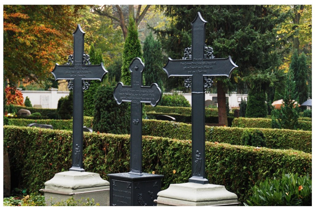 Grabkreuze Hauptfriedhof Lippstadt