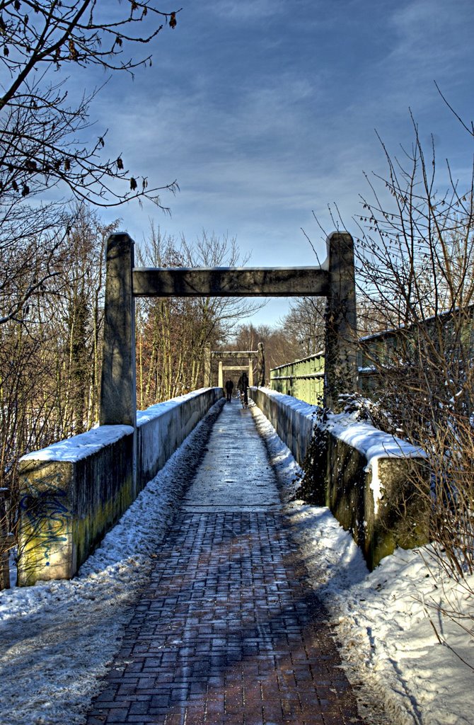 Brücke über die Lippe