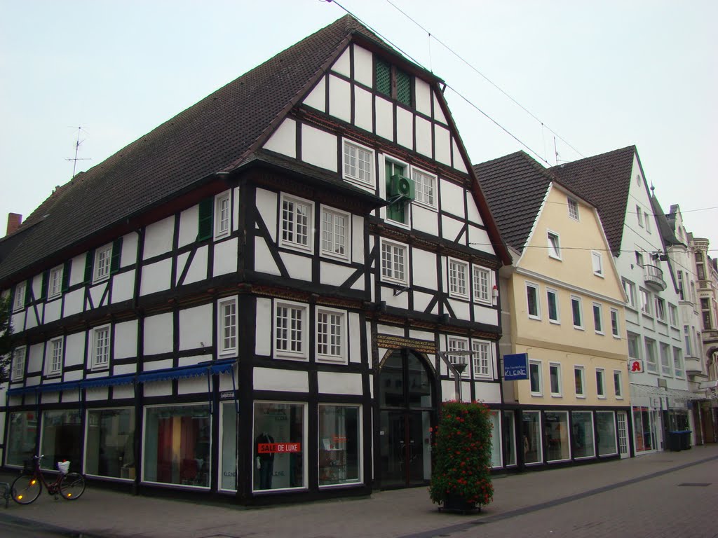 Lippstadt Lange Straße. August 2010
