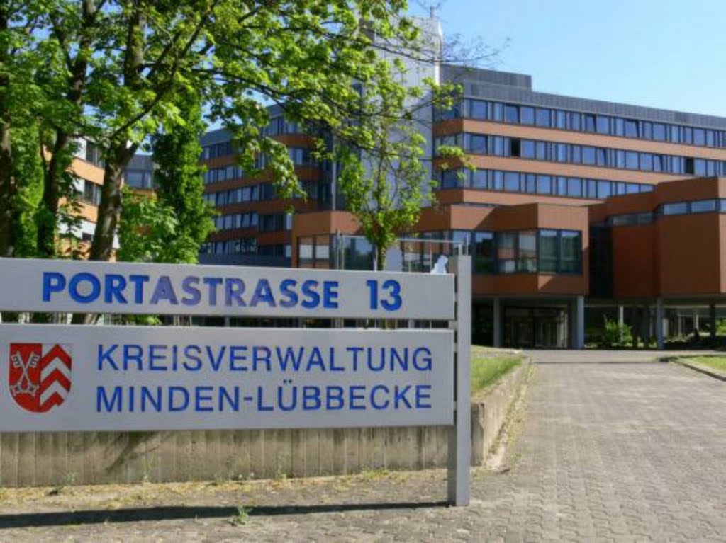 MINDEN:   .... die Verwaltung des Großkreises "Minden-Lübbecke" ...