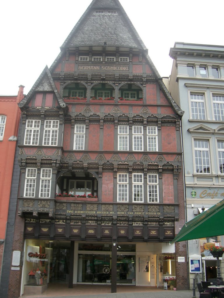 MINDEN  - Haus "SCHMIEDING" am Markt