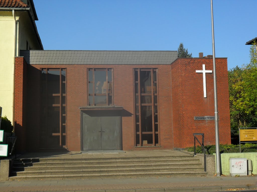 IGLESIA DE JUAN (hasta el junio de 2013: Parroquia de la Iglesia Evangélica Metodista) - Koenigstrasse - Minden - Westfalia - Alemania