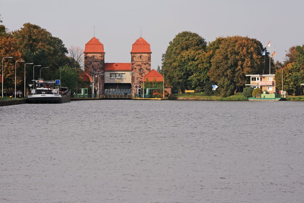 Schachtschleuse von gegenüber