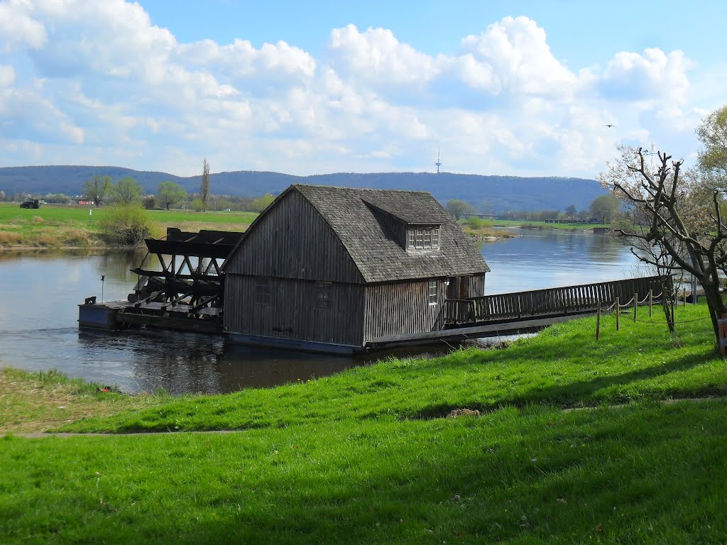 MOLINO MARINERO (SCHIFFMÜHLE) - Paseo Río Weser (Weserpromenade) - Minden - Westfalia - Alemania