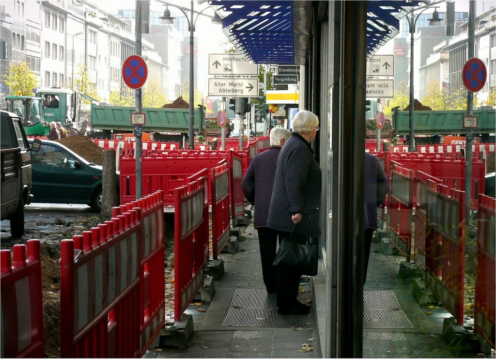 Baustelle Bismarckstraße