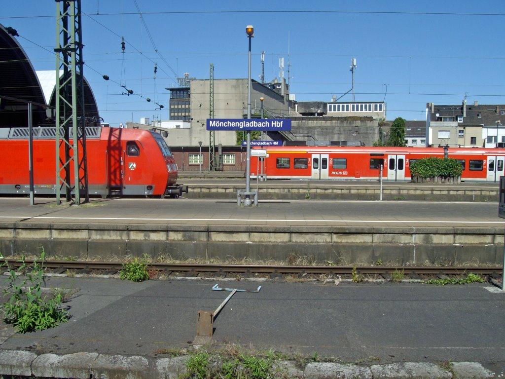 Mönchengladbach HBF; Züge