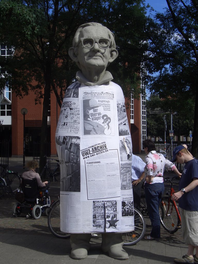 Skulptur Projekte Münster 07, "Münsters Geschichte von unten" von Silke Wagner