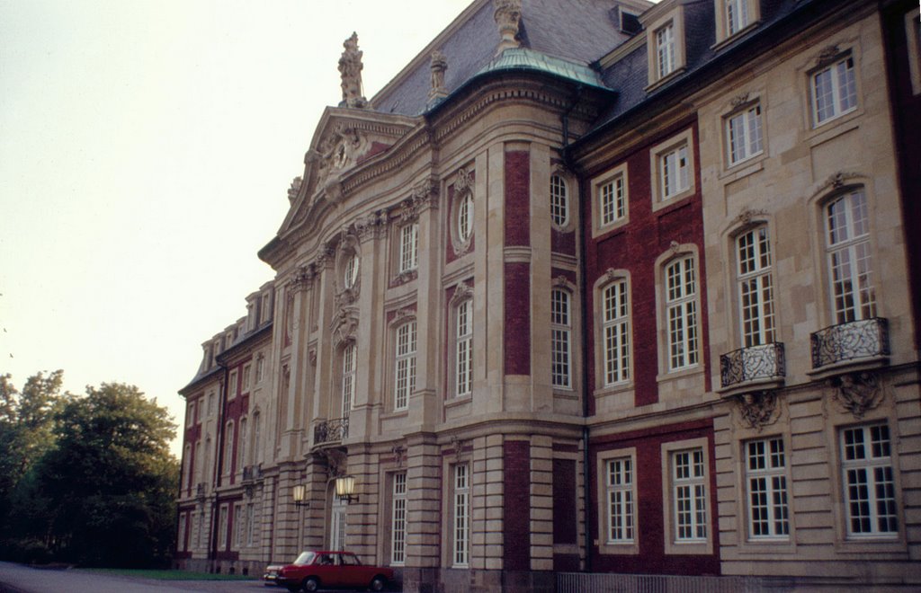 Muenster castle from the rear
