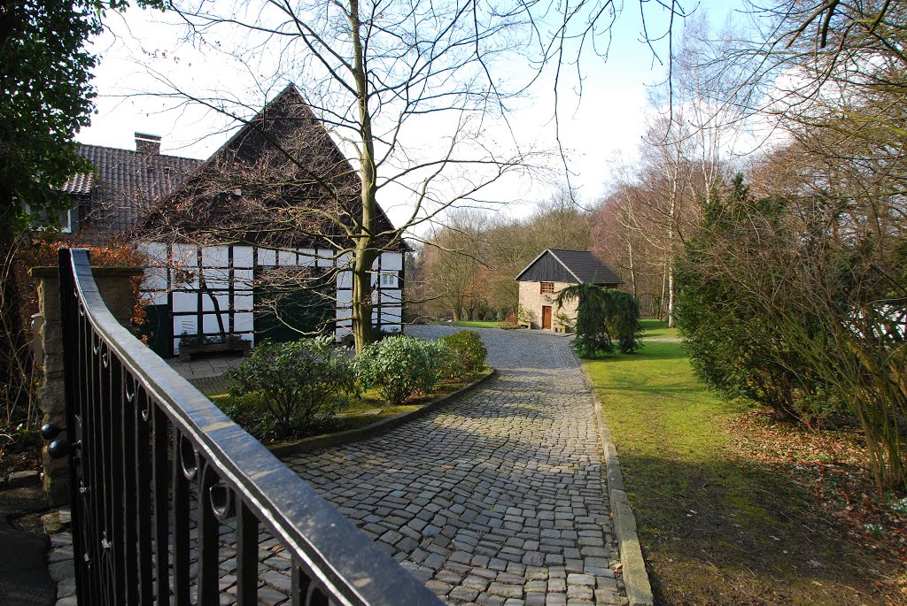 Aplerbecker Mark Hüsingheide Hof Kultur- & Kreativzentrum mit Zufahrt Aussenanlage