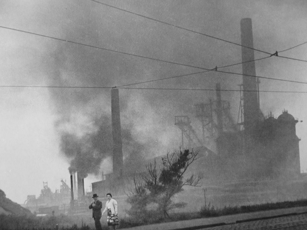 Werksgelände der GHH/HOAG in Oberhausen - 1963