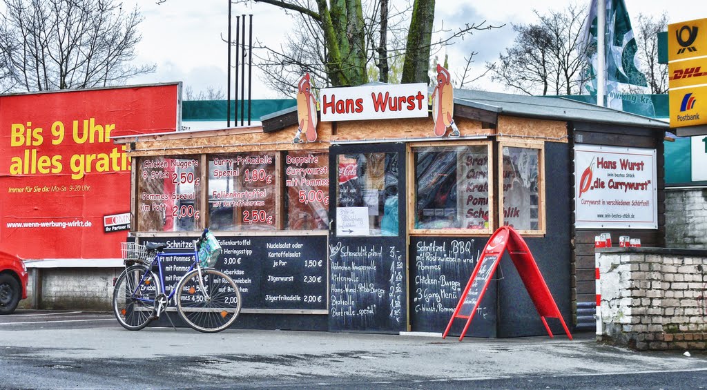 Mülheim-Styrum / Heidestrasse / Hans Wurst Imbiss