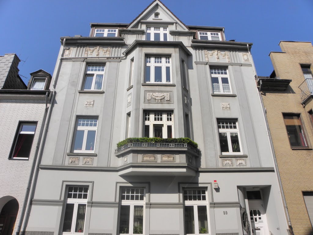 Fassade auf der Goebenstraße in Oberhausen